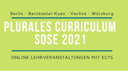 Ausschnitt des Deckblatts des Pluralen Curriculums im Sommersemester 2021