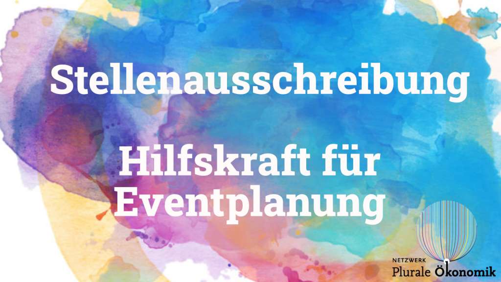 Bild zur Ausschreibung der Hilfskraft für Eventplanung